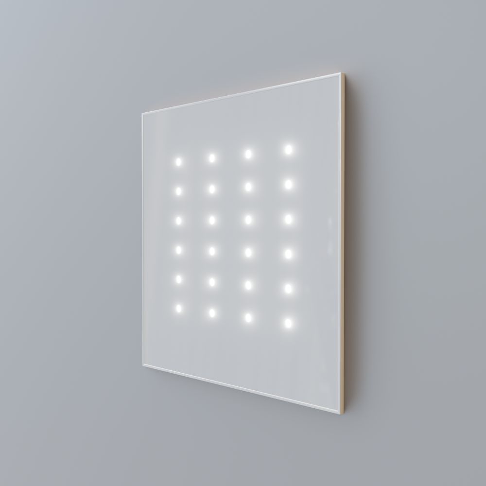 Photo Diffuseur de souffl. CASSIOPEE | Ref : DIF400X200CASSIOPEEBLANC