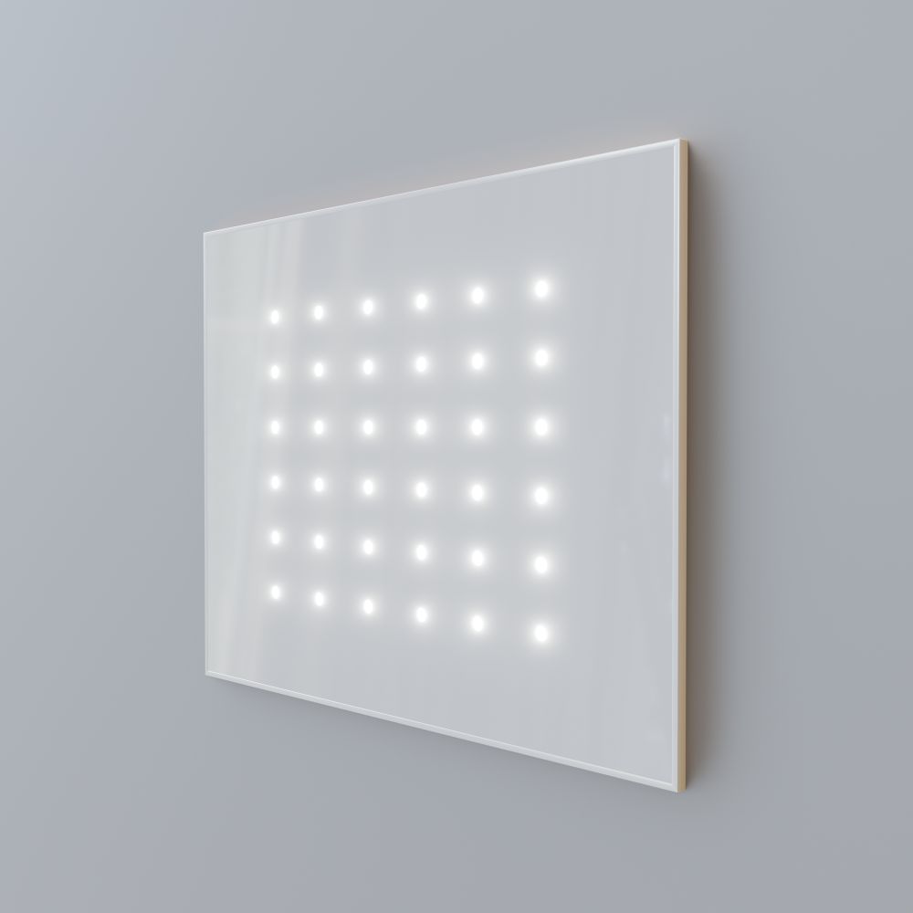 Photo Diffuseur de suffl. CaSSIPee | Ref : DIF600X400CASSIOPEEBLANC