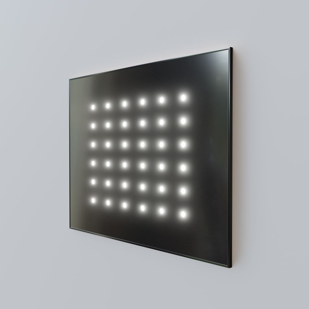 Photo Diffuseur de suffl. CaSSIPee | Ref : DIF600X400CASSIOPEENOIR
