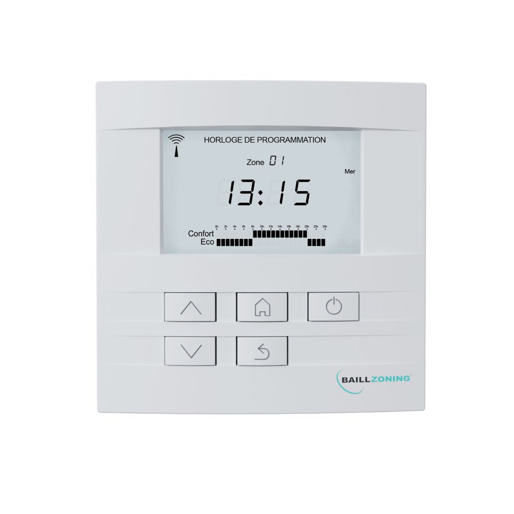 Photo Horloge de programmation Blanc | Ref : PROREGTB
