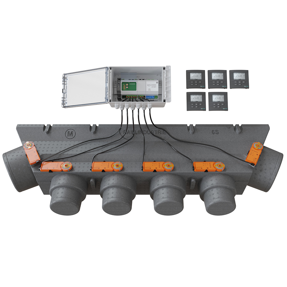 Photo Pack de regulatin a 5 znes | Ref : PACK5TA6M6S