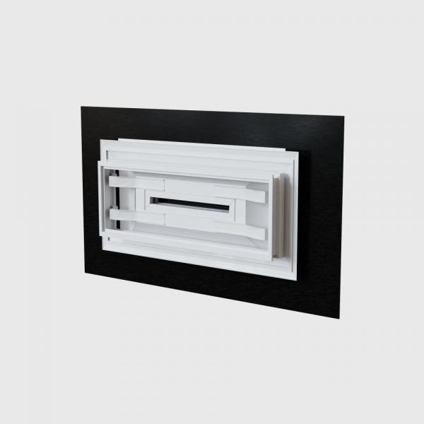 Vignette 2 produit Diffuseur CONF BLACK 400x150 | Ref : DIF400X150BLACK