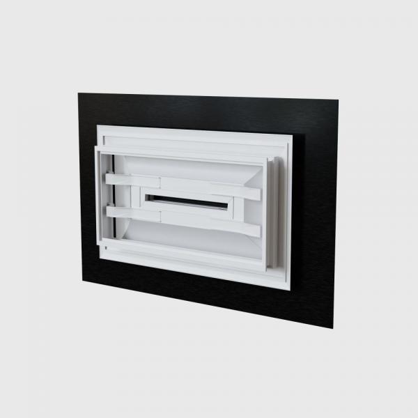 Vignette 2 produit Diffuseur CONF BLACK 400x200 | Ref : DIF400X200BLACK