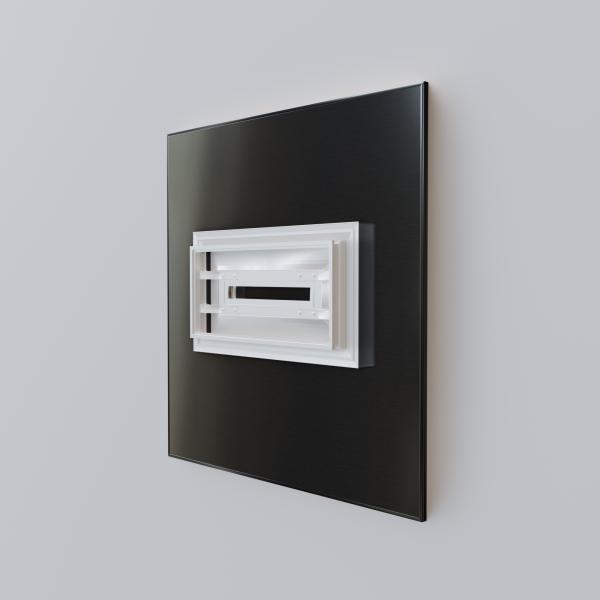 Vignette 2 produit Diffuseur de souffl. CASSIOPEE | Ref : DIF400X200CASSIOPEENOIR