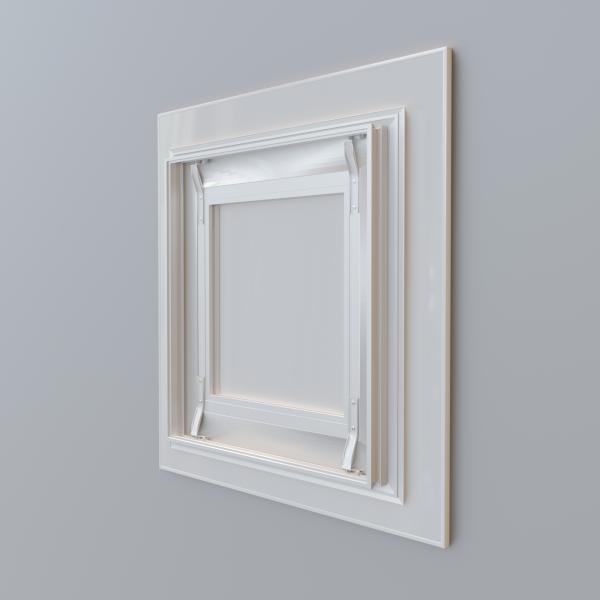 Vignette 2 produit Diffuseur de suffl. CaSSIPee | Ref : DIF600X600CASSIOPEEBLANC