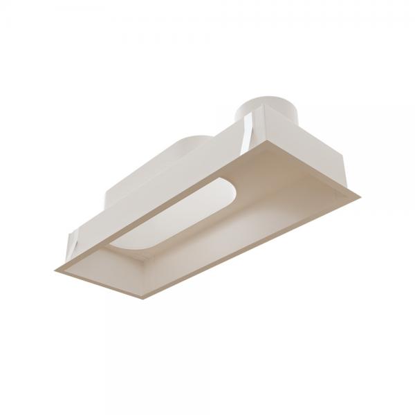 Vignette 2 produit Plnum en ABS pour grille de soufflage de 400 x150 mm | Ref : PLSABS400X150