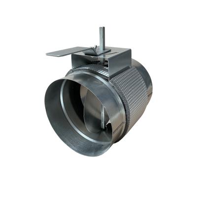 BAILLINDUSTRIE Registre motorisable acier galvanis diamtre 160 mm REGMOTG160