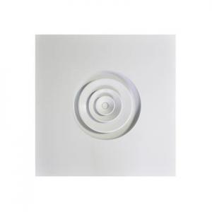 BAILLINDUSTRIE Diffuseur circulaire pour dalle de faux-plafond de 600x600 mm - diamtre 160 DIFP160
