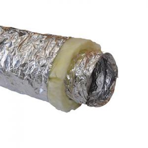 BAILLINDUSTRIE Gaine isole laine de verre m0/m1 diamtre 250 mm - p 50 mm (carton de 10 ml) GAI/LV250-50