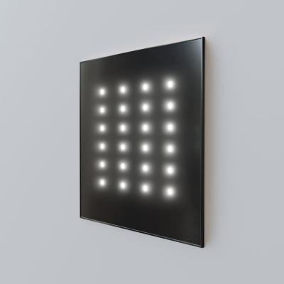 BAILLINDUSTRIE Diffuseur de souffl. cassiopee DIF400X200CASSIOPEENOIR