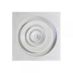 BAILLINDUSTRIE Diffuseur circulaire pour dalle de faux-plafond de 600x600 mm - diamtre 250 DIFP250