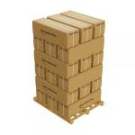 BAILLINDUSTRIE Palette de 18 cartons de 10 ml de gaine isole polyester multicouche  200 mm GAI/PM200X18