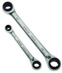 VIRAX FRANCE Jeu de 2 cles a cliquet 4 en 1 en etui 310330