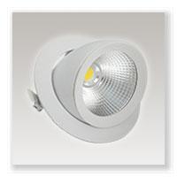 Photo LED PLAFOND CIRCULAIRE ORIENTABLE 20W 30 | Ref : 7671