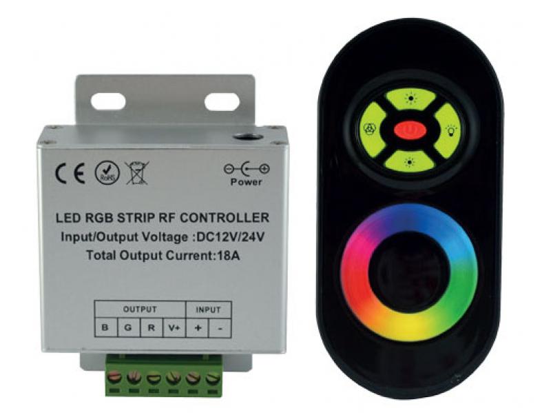 Vignette 2 produit TELECOMMANDE  20M RF + CONTROLEUR LED RG | Ref : 7518RT