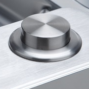 Photo Bouton-poussoir rond CHROME | Ref : 603458