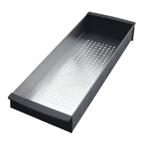 FRANKE FRANCE Panier gouttoir . 156x417x54mm. en acier inoxudable . avec poignes en pvc 052851
