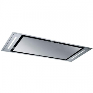 FRANKE FRANCE Hotte de plafond galaxy plus 1000 mm inox . classe a++. dbit max 605 m3/h/int 820 m3/h. niveau sonore mini 44 db (a)/maxi 55 db(a). commandes lectroniques avec afficheur lcd. 8 vitesses + intensif. aspiration priphrique. arrt temporis 626101