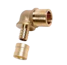 Photo COUDE SERTIGLISS POUR TUBE CUIVRE PLASTIQUE 16X20 - CUIVRE 18 Sertigliss Forg | Ref : CAC2018