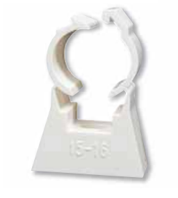 Photo MULTIFIX COLLIER DE FIXATION SIMPLE DIAMETRE 25 - PAR  BOITE DE 50 Multifix | Ref : MFIXS25