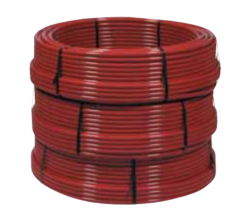 Photo TUBE PER AVEC BAO ROUGE 13x16 Couronne 600m PER Nu BAO  13x16 | Ref : PERBAO16600