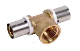 Photo TE FEMELLE A SERTIR 12-1/2 -12 RADIAL Sertipress Forg | Ref : RTF212