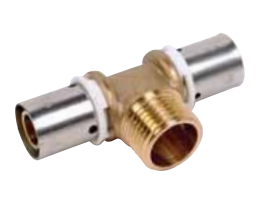 Photo TE MALE A SERTIR 16-1/2 -16 RADIAL Sertipress Forg | Ref : RTM216