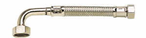 PB TUB Fl.inox  coude f3/4 -f3/4  1200 standard sanit. plomberie tuyau 13mm avec joint srie standard  pas. 13 mm GCFF44 1200S