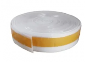 PB TUB Isolation peripherique predecoupee 5mm bavette autocollante - l50m h120mm ep5mm avec bavette ISOFBAM