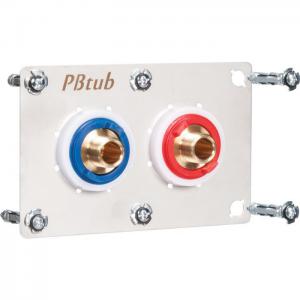 PB TUB Kit fixation sertifix m3/8 - 13x16 a glissement - entraxe 55mm PLACM816