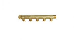 PB TUB Collecteur composable mf 3/4  - serie c5 sorties - portee plate rf ccom...& simpp... CCOMF45