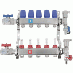 PB TUB Collecteur distrinox diam 1 5 circuits e COLD5