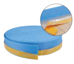 PB TUB Isolation peripherique predecoupee + bavette autocollante - l50m h150mm ep8mm avec bavette ISOFBA
