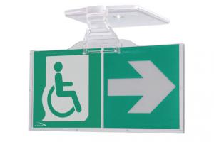AEES by Chloride Bloc autonome d'eclairage de scurit (baes) d'vacuation 100% led, 
45 lm / 1h / 0.5w / ip43 / ik 0 6222577