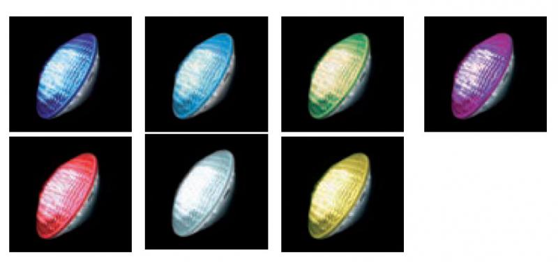 Photo Lamp. PAR 56 IP68 Led 35W Gx16d RGB | Ref : 233A-L24C8D-04