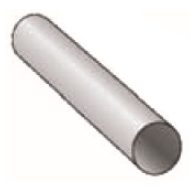 Photo Tube PVC  125 pour CETD Long 1 M | Ref : 3208037