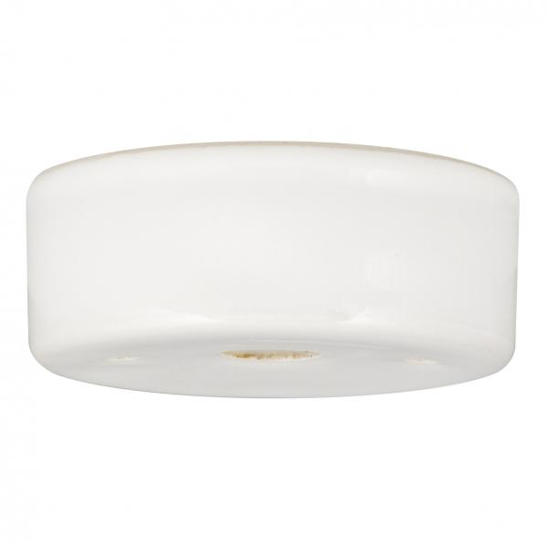 Photo BAI Rosace en Porcelaine Blanc 80x30mm Rosace multiple pour 1 à 5 câbles | Ref : 139710