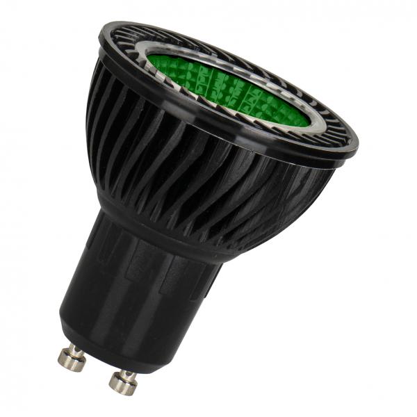 Photo BAI BaiColour LED Réflecteur PAR16 GU10 5.5W Vert 247lm Gradable 230V-240V 50° | Ref : 143308