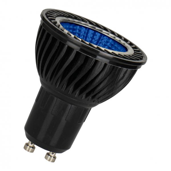 Photo BAI BaiColour LED Réflecteur PAR16 GU10 5.5W Bleu 100lm Gradable 230V-240V 50° | Ref : 143309