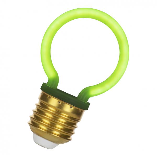 Photo BAI LED Party Bulb Neon G45 E27 2W Vert 150lm 230V-240V 360 50x80mm | Ref : 144344