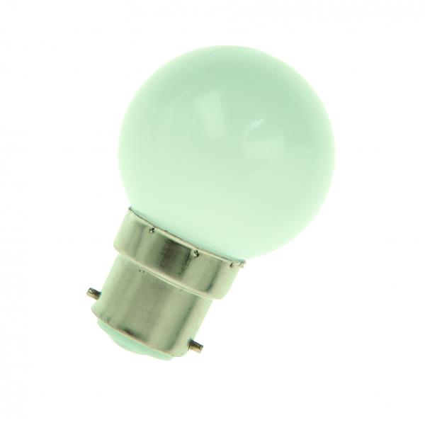 Photo BAI Party Bulb LED Sphérique G45 B22d 1W 6500K Opale 70lm 230V-240V 360° 45x70mm | Ref : 80100035275