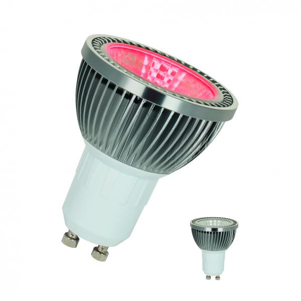 Photo LED PAR16 GU10 100V-240V 5W Rouge | Ref : 80100037724