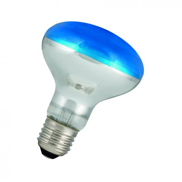 Photo BAI BaiColour LED Filament Réflecteur R80 E27 4W Bleu 80lm 230V-240V 120° | Ref : 80100038664