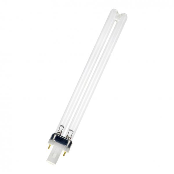 Photo BAI UVC Fluorescent compact G23 11W Germicide Clair 12x237mm Lampe UltraViolet | Ref : FTC11G23GERM