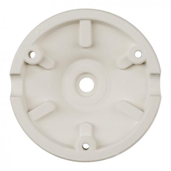 Vignette 2 produit BAI Rosace en Porcelaine Blanc 100x33mm avec serre-câble | Ref : 139707