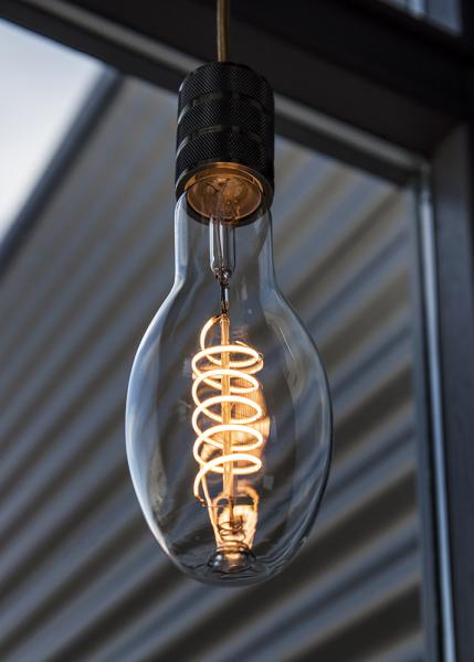 Vignette 2 produit BAI Douille Grid aluminium E27 Gaine bronze antique M10 filetage creux | Ref : 140323