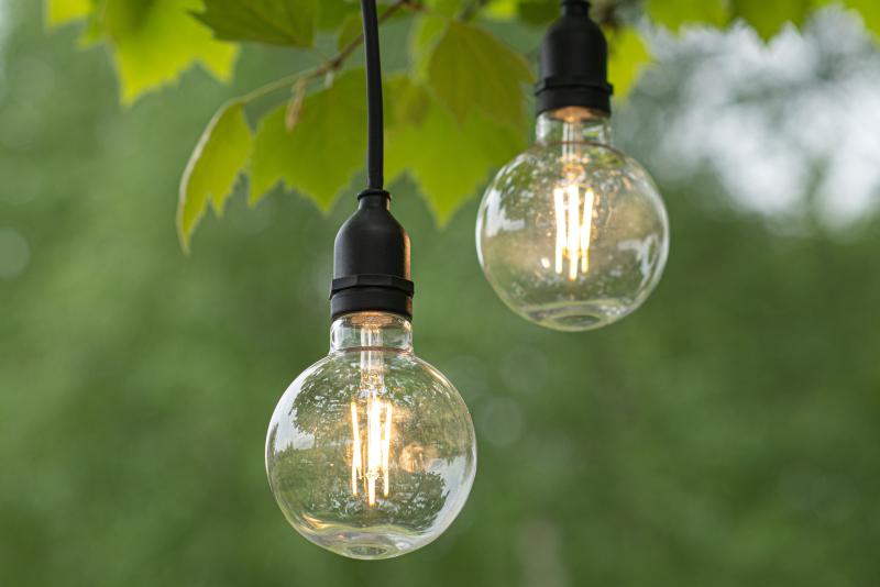 Vignette 2 produit BAI Lampe suspension Extrieur IP44 E27 Noir avec 3M Cble en caoutchouc 2x1.0mm | Ref : 143003
