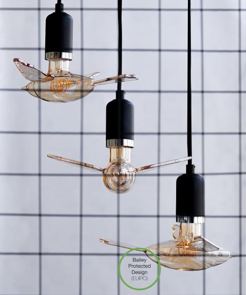 Vignette 2 produit BAI Bird Or LED E27 4W 1900K 160lm (17W) Gradable 230V-240V 919 360� 215x91mm | Ref : 143625