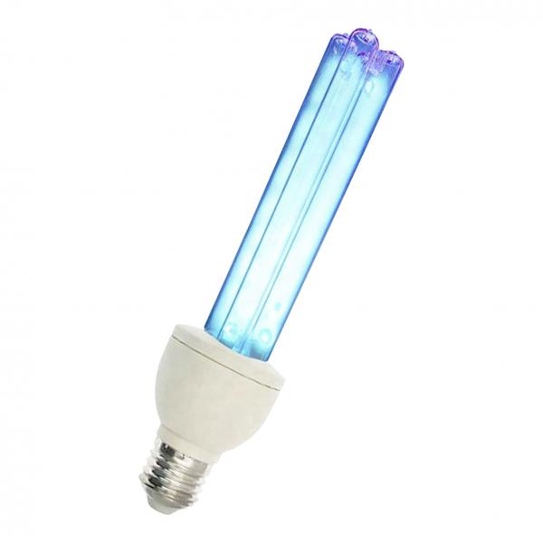 Vignette 2 produit BAI UVC Fluorescent compact E27 240V 15W Germicide TUV HNS Clair 48x182mm | Ref : 60600038485