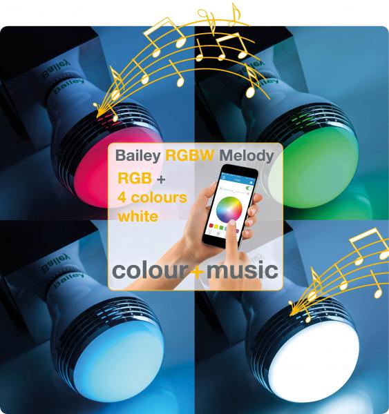 Vignette 2 produit LED RGBW Melody E27 4W Bleutooth | Ref : 80100040296